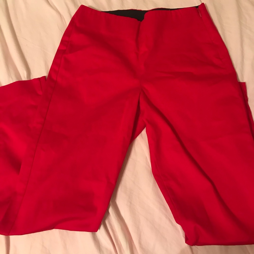 Red pants